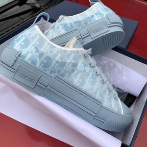 Christian Dior Mens Sneakers Blue